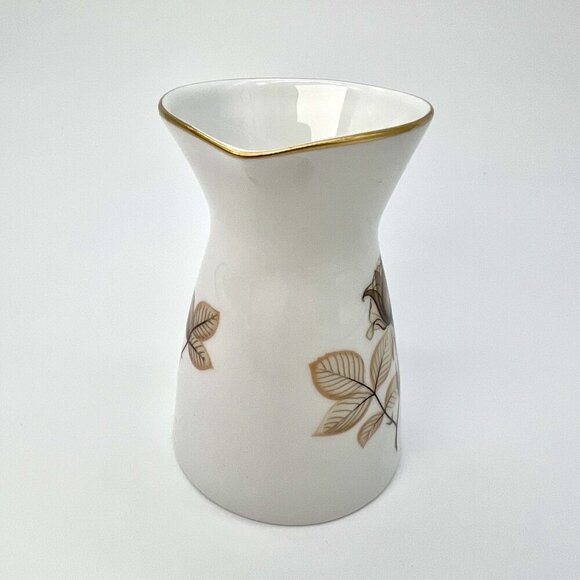 VTG Rosenthal Classic Rose Porcelain Pitcher Gold Trim Floral Germany - Picture 3 of 8